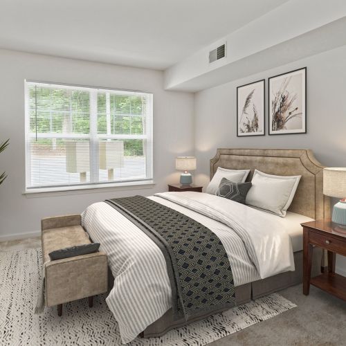 Spacious one, two and three-bedroom apartment floor plans to suit your style.