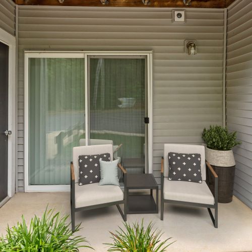 Patios available for your personal outdoor escape.