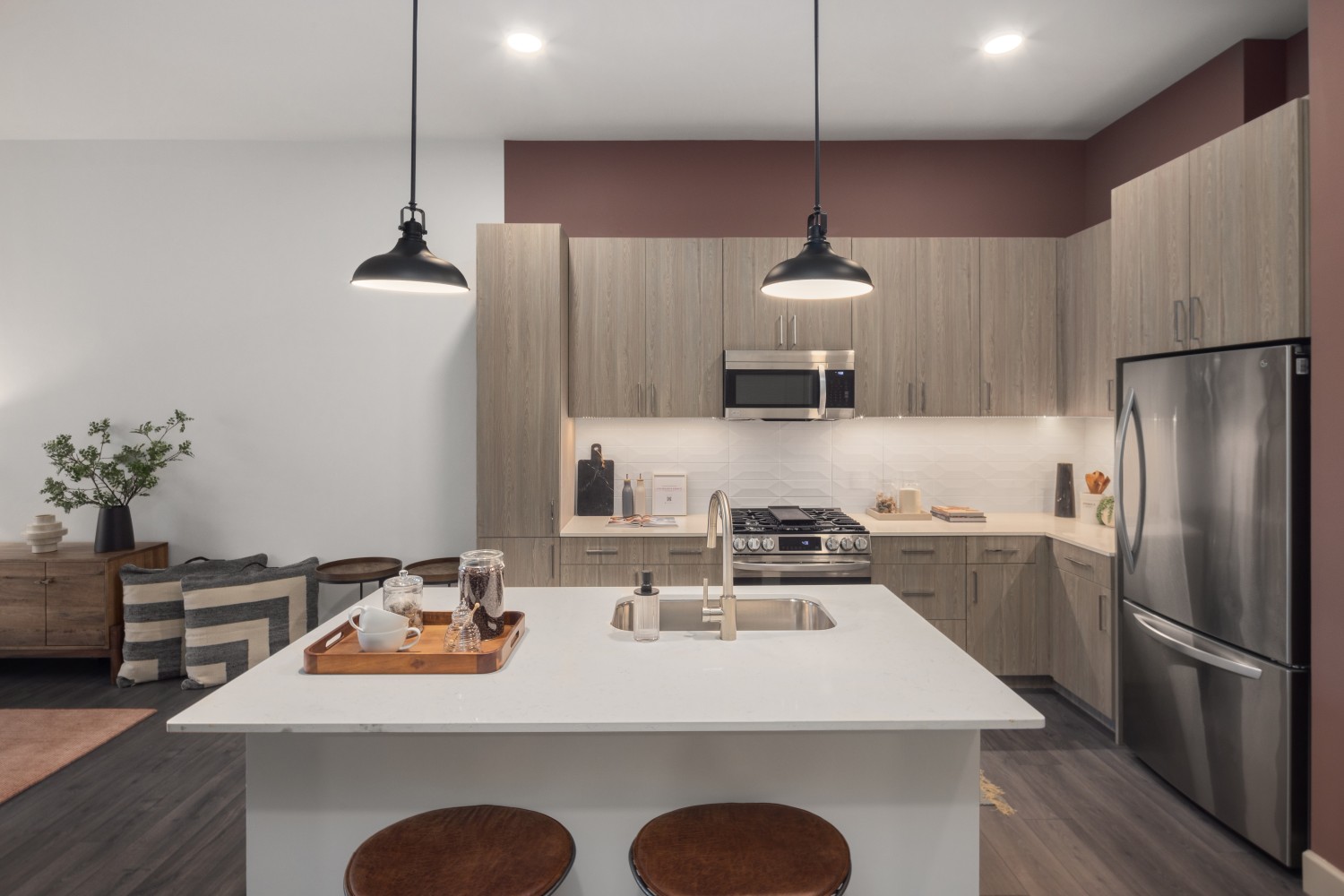 NorthLight at Edge on Hudson : Modular Kitchen Spaces for Easy Storage