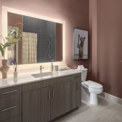 Large Bathrooms for Getting Ready