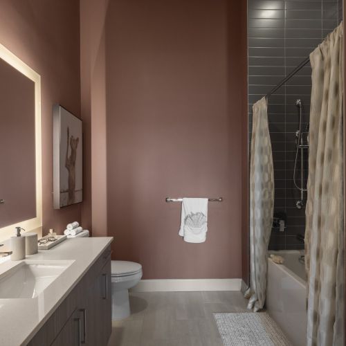 A Bath Space to Relax in