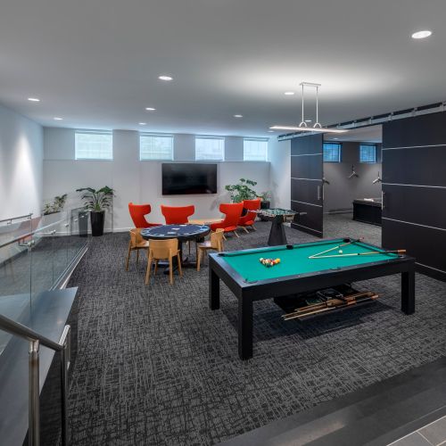 Game room featuring the classics