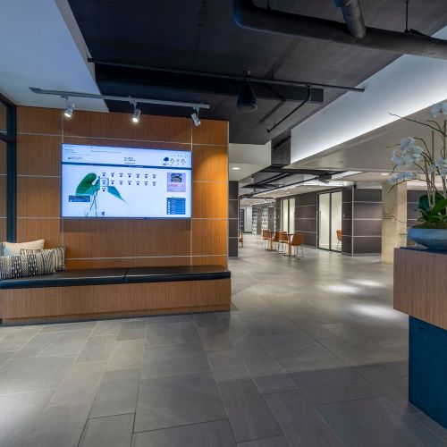 Prepare for the day by viewing our digital calender for the weather or events