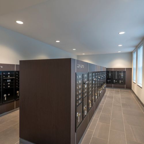 Secure mail lockers at your convenience