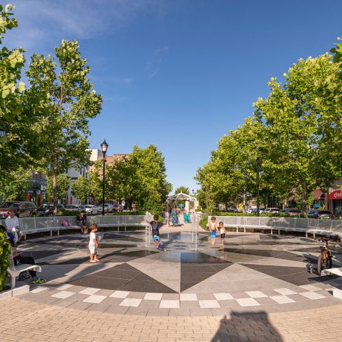 Take a stroll down Bear Square