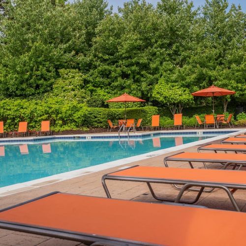 Community pool perfect for the warm, sunny days