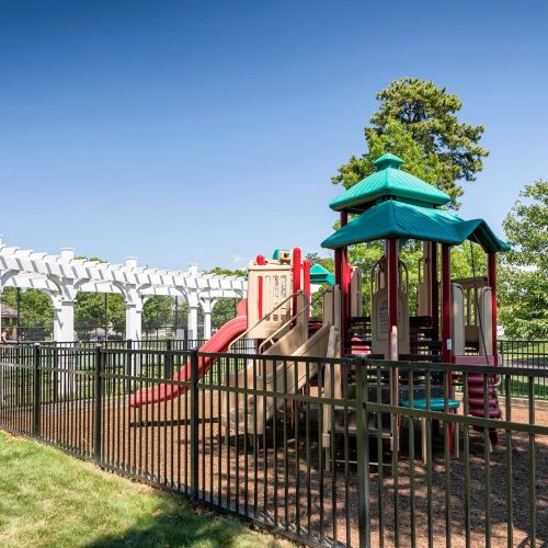 A playground perfect for the kiddos