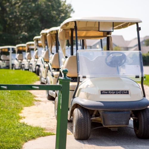Hit a round of 18 holes at the Pine Ridge Golf Club