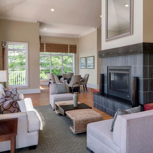 Enjoy a fireside chat with your neighbors