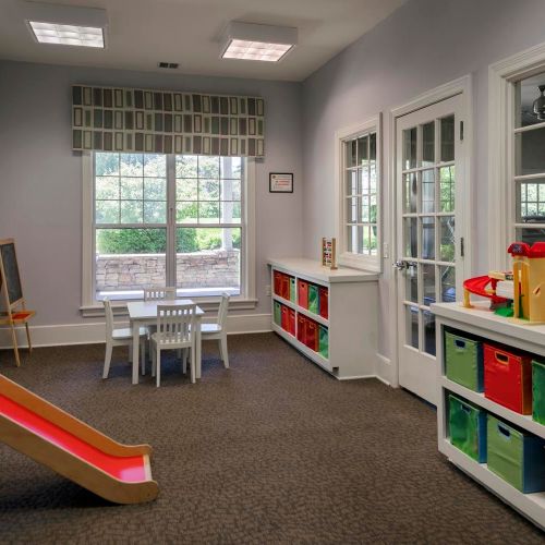 An indoor space for the kids to have fun