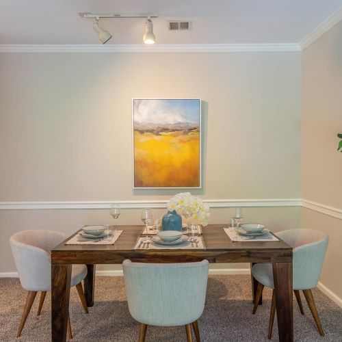 Enough space for your favorite dining room set