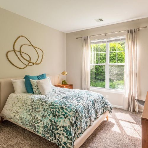 Spacious 1 bedroom and 2 bedroom layouts