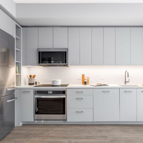 The Silva : Upscale kitchens with varied, sleek finishes to choose from