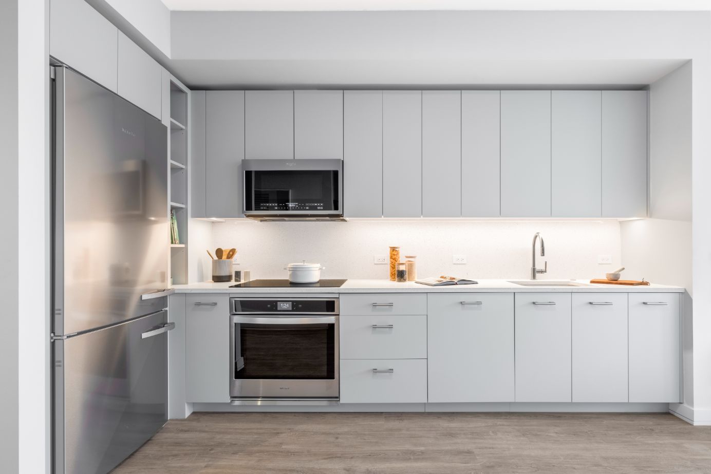 The Silva : Upscale kitchens with varied, sleek finishes to choose from