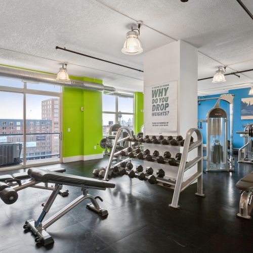 Fitness Center Weights