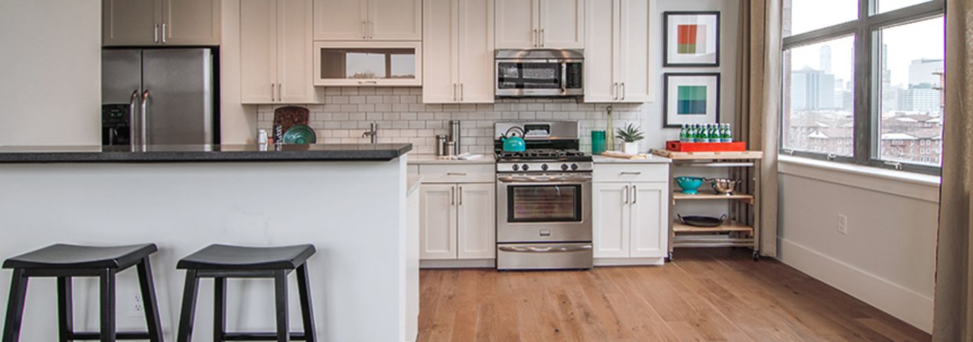Cast Iron Lofts : Kitchen