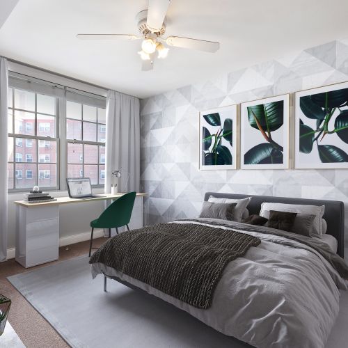 Courtyard at Jefferson : Bedroom