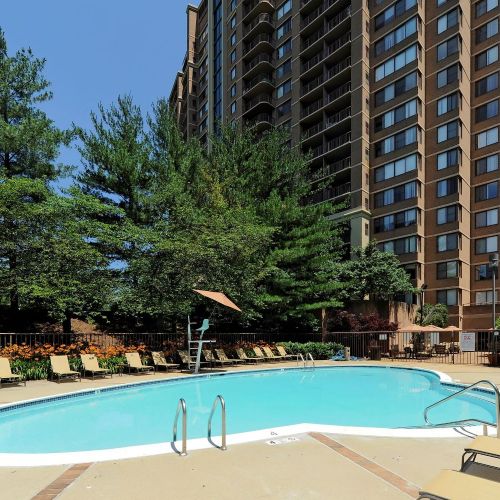 Relax on the pool sundeck.