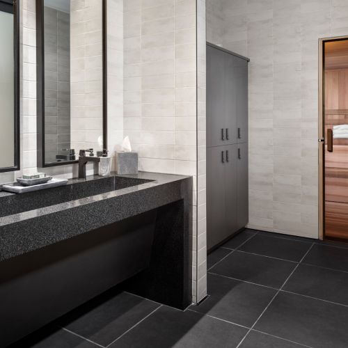 Sweat your stress away within the infrared sauna