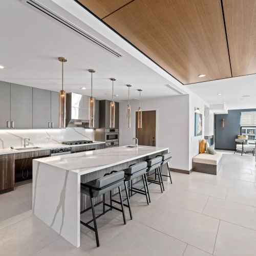 State-of-the-art communal kitchen