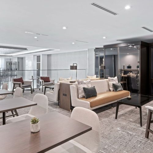 Co-working lounge with complimentary wifi