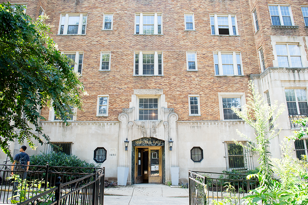 Harvard Hall residential building in Northwest Washington, DC, to be demolished & reconstructed by Bozzuto.