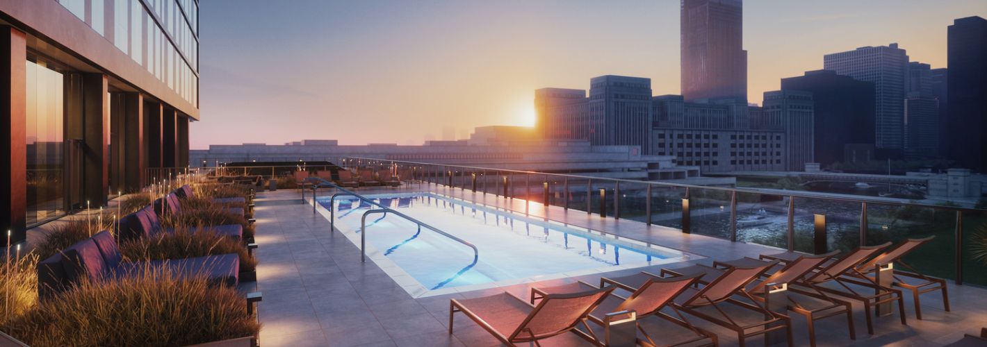 The Reed : Outdoor Pool View