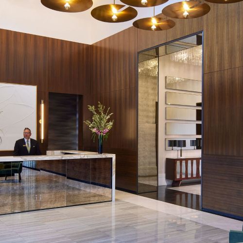 Revel in luxury the minute you step inside our open lobby attended by a 24-hour concierge.