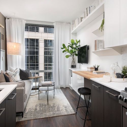 All homes feature resident-controlled, year-round heating and air conditioning for personal comfort. 