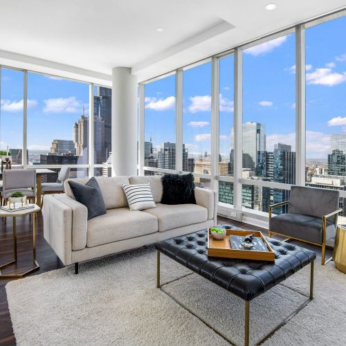 Surround yourself with unparalleled splendor—and stunning wraparound views of the Chicago cityscape.