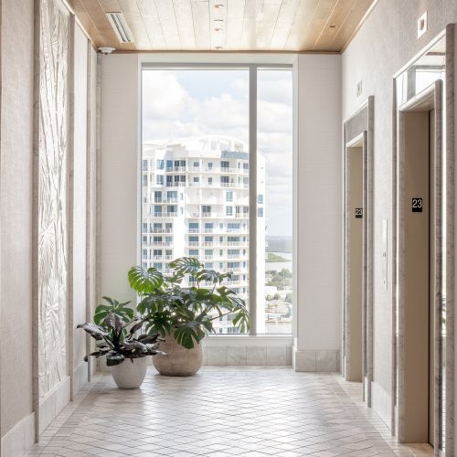 Top Floor Elevator Lobby