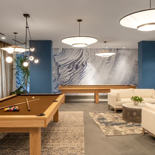 Enjoy our game room with wet bar