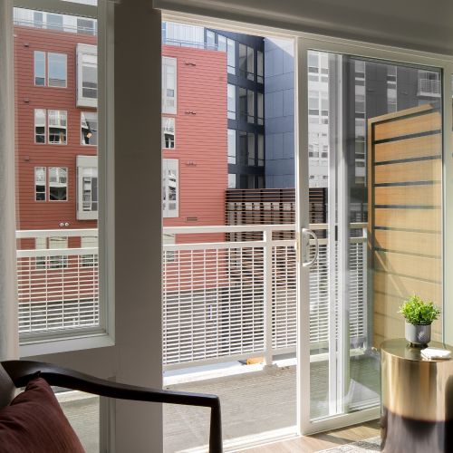 Balconies available in select units