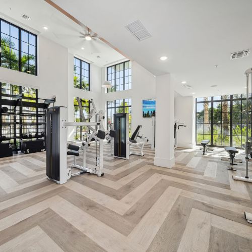 State-of-the-art fitness center