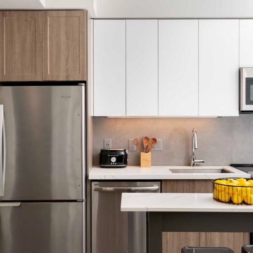 Sleek kitchen fixtures of the utmost quality