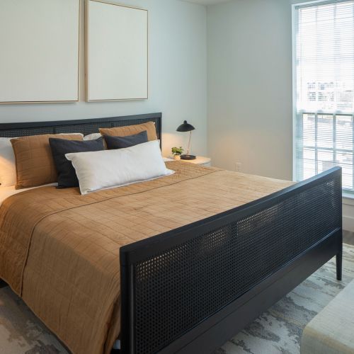 Bedroom with balcony	