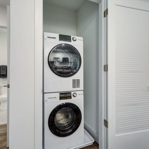 Stackable washer & dryer	