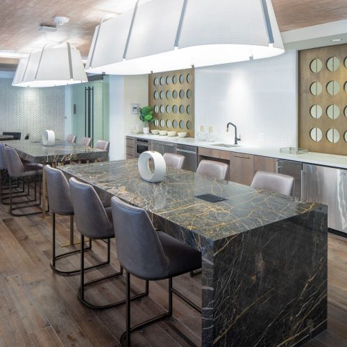 Bar lounge in clubroom 	