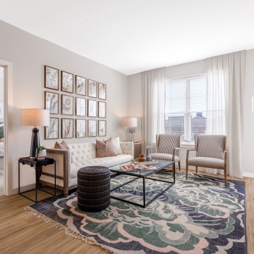 Light filled living spaces