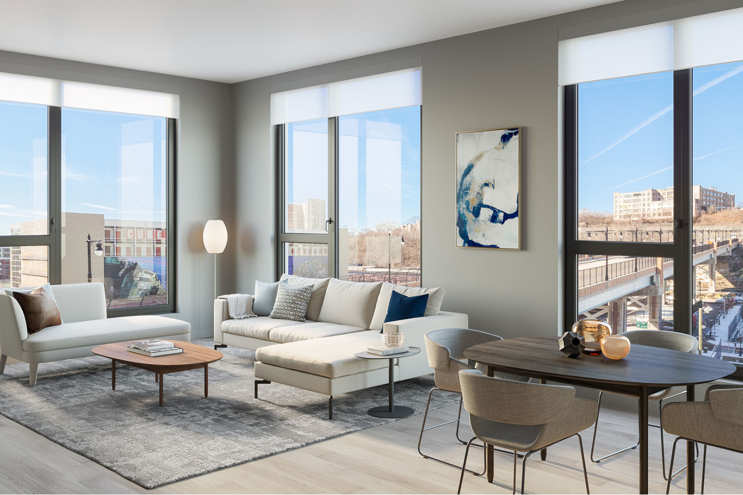 Edge Lofts : Living Room