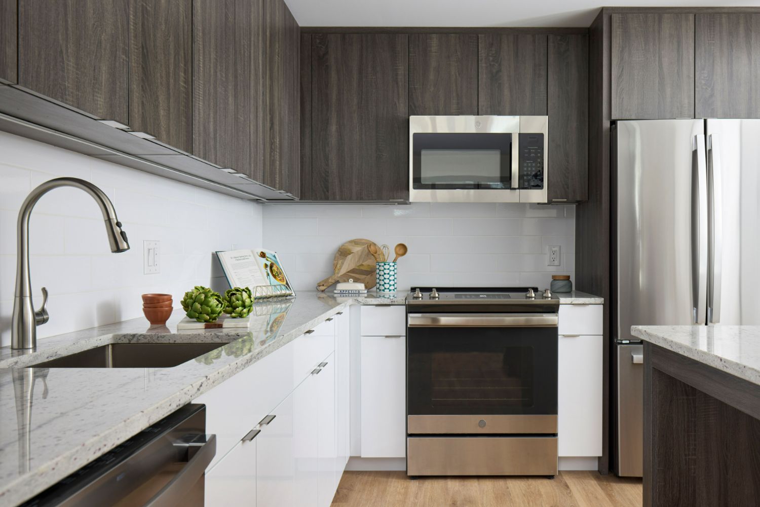 The Milton : Kitchens cleverly designed around the needs of the chef.