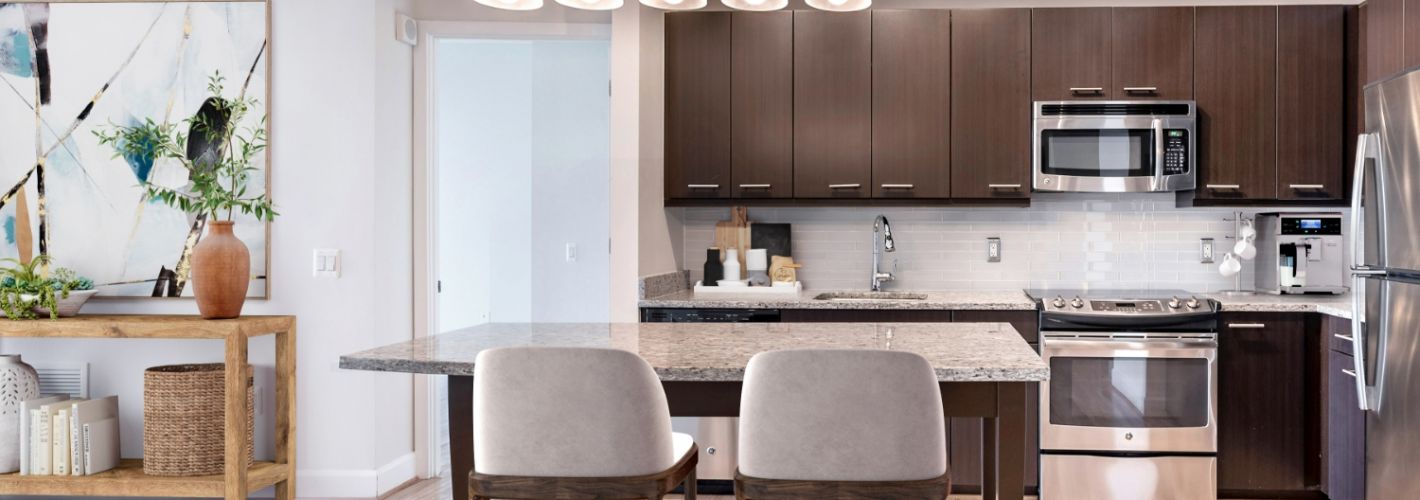 Flats at Bethesda Avenue : Living Dining 3