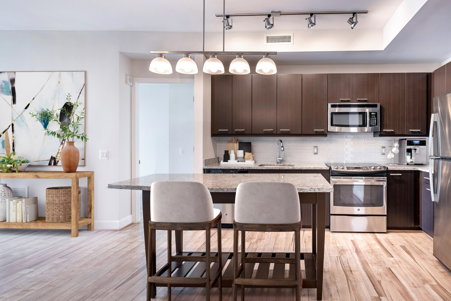Flats at Bethesda Avenue : Living Dining 3