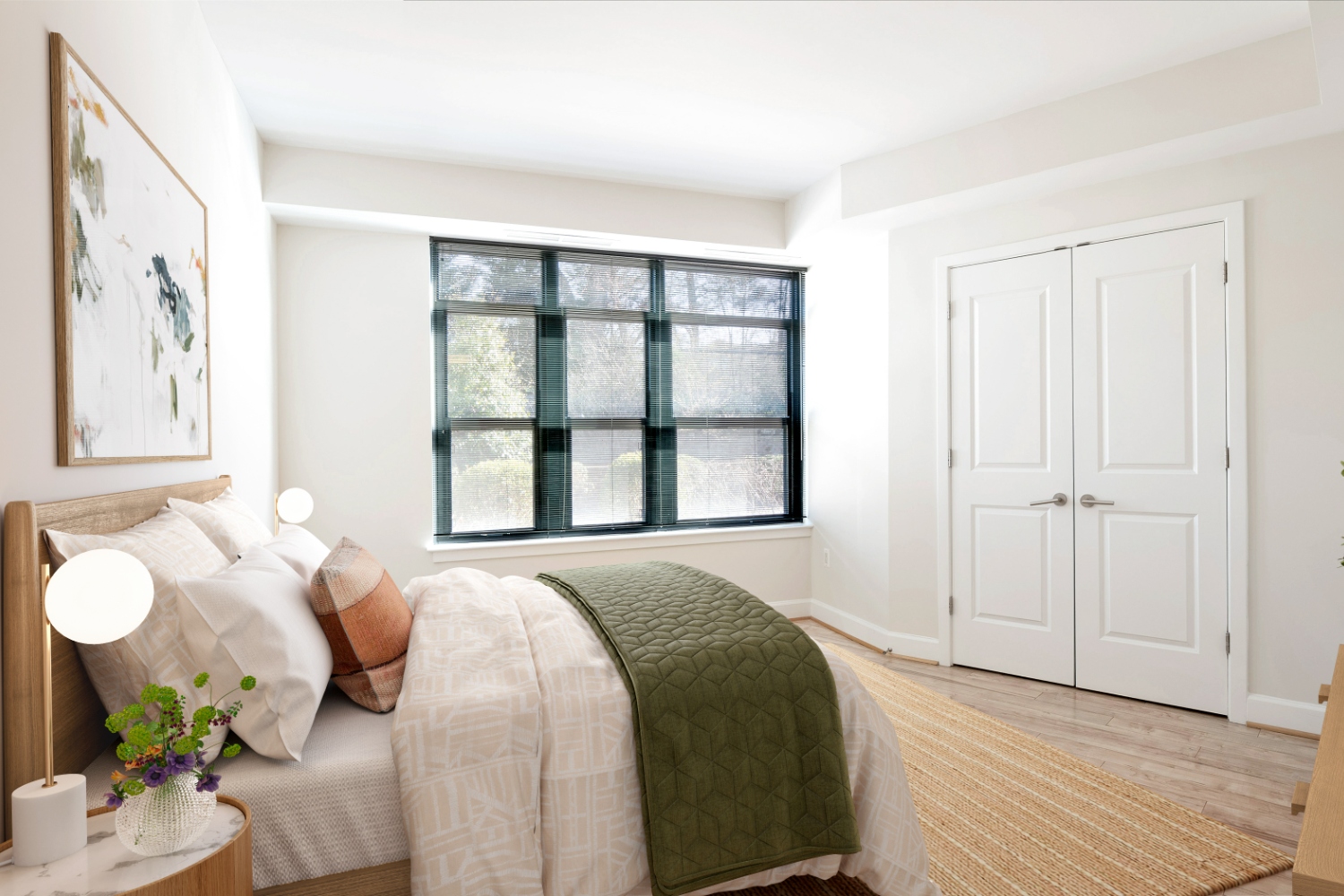 Flats at Bethesda Avenue : Second Bedroom