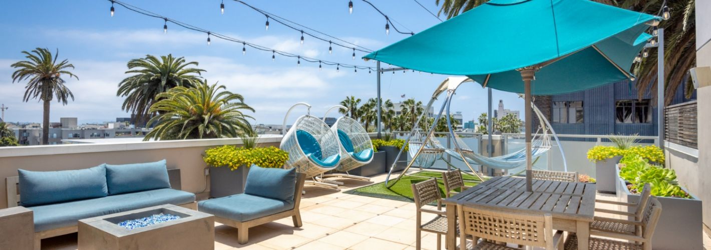 Gibson Santa Monica : Roof Deck