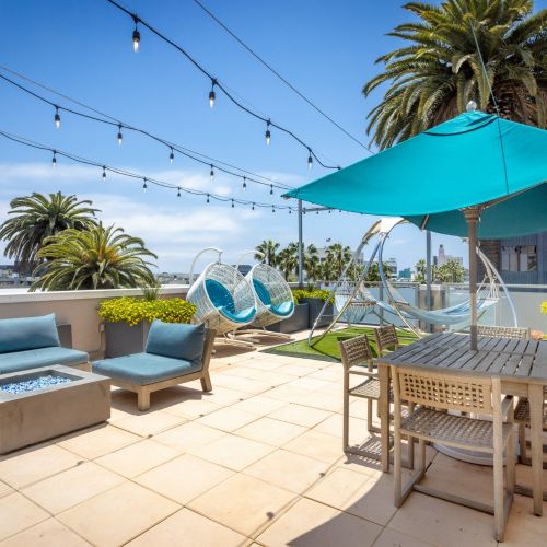 Gibson Santa Monica : Roof Deck