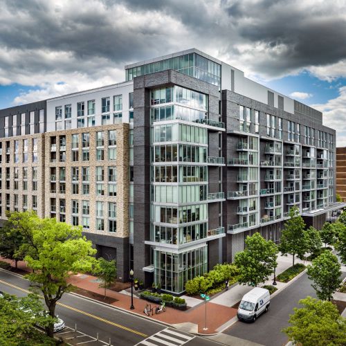 Select private balconies overlooking Shaw