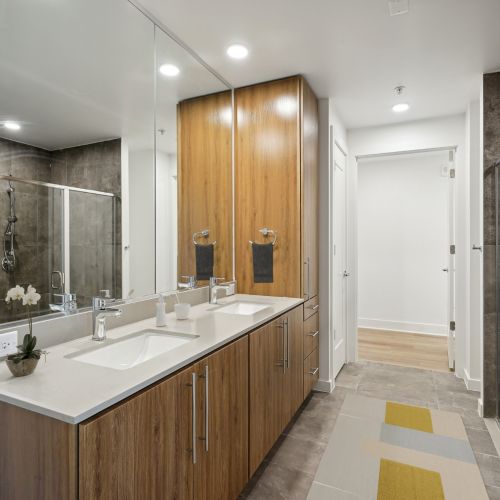 Spa-inspired bathrooms