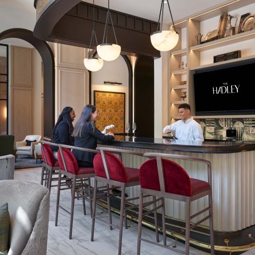 Lux resident bar with bar service