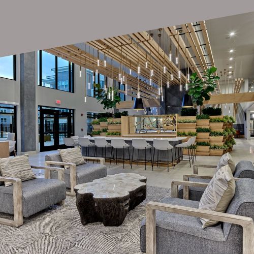 Resident bar with lounge seating